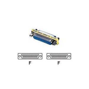 ROLINE Mini - Serieller / paralleler Gender Changer - DB-25 (W) bis DB-25 (W)