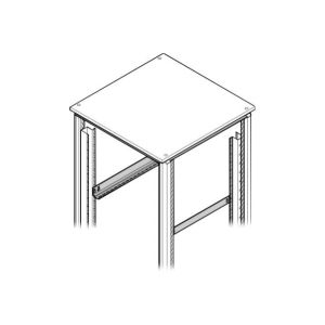 Schroff - Gleitschienenmontagesatz - 1U - 48.3 cm (19