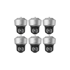 HIKVISION Überwachungskamera Set mit 6x IP PTZ Kamera iDS-2SR8141IXS-AB(40X)