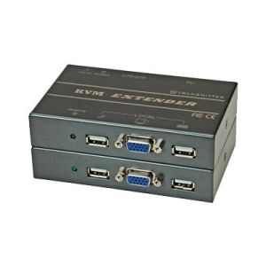VALUE KVM Extender over RJ-45 - KVM-Extender - USB - 4-polig USB Typ A, HD D-Sub (HD-15), 15-polig / 4-polig USB Typ A, HD D-Sub (HD-15), 15-polig - bis zu 150 m