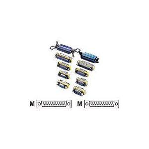 ROLINE Mini - Serieller / paralleler Gender Changer - DB-25 (M) bis DB-25 (M)