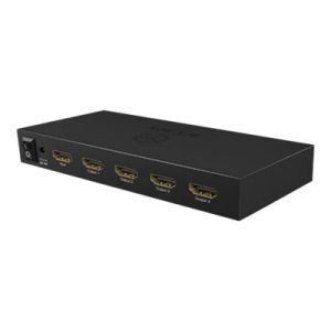 ICY BOX IB-SPL1041 - Video-/Audio-Splitter - 4 x HDMI - Desktop