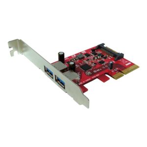 Roline - USB-Adapter - PCIe x4 Low Profile - USB 3.1 x 2