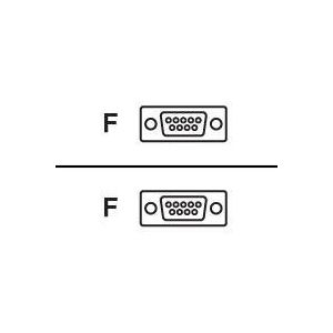 Roline - Nullmodemkabel - DB-9 (W) bis DB-9 (W) - 1.8 m