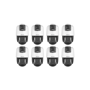 HIKVISION Überwachungskamera Set mit 8x IP PTZ Kamera DS-2SE7C144IW-AE(32X/4)(S5)