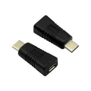 VALUE - USB-Adapter - Micro-USB Type B (W) bis USB Typ C (M) - USB 3.1 OTG - Schwarz