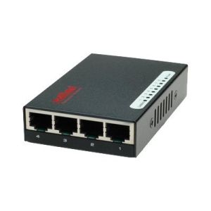 ROLINE Pocket Fast Ethernet Switch - Switch - nicht verwaltet - 8 x 10/100 - Desktop