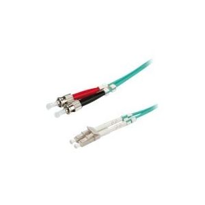 Roline Fibre Optic Jumper Cable - Netzwerkkabel - LC Multi-Mode (M) bis ST multi-mode (M) - 50 cm - Glasfaser - 50/125 Mikrometer