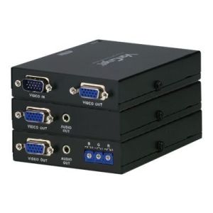 ATEN VanCryst VE170Q Cat 5 Audio/Video Extender Transmitter and Receiver with Deskew Units - Erweiterung für Video/Audio - bis zu 300 m