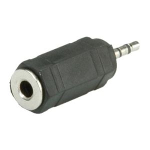 Roline - Audio-Adapter - Stereo Mikro-Stecker (M) bis stereo mini jack (W) - Schwarz