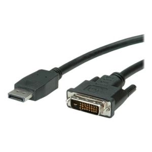 VALUE - Videokabel - DVI-D (M) bis DisplayPort (M) - 5 m - Schwarz