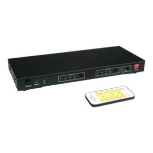 ROLINE HDMI 4K2K Matrix Switch, 4 x 2 - Video/Audio-Schalter - Desktop