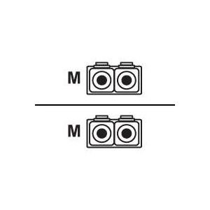 Roline LWL - Patch-Kabel - LC Multi-Mode (M) bis LC Multi-Mode (M) - 5 m - Glasfaser - 50/125 Mikrometer