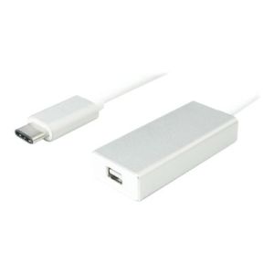 VALUE - Externer Videoadapter - USB Type-C - Mini DisplayPort - Silber