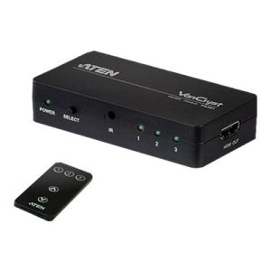 ATEN VanCryst VS381 - Video/Audio-Schalter - 3 x HDMI - Desktop