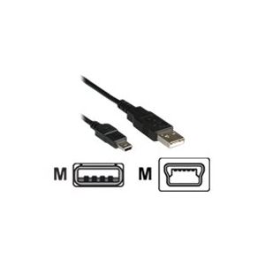 Roline - USB-Kabel - USB (M) bis Mini-USB, Typ B (M) - USB 2.0 - 1.8 m - Schwarz