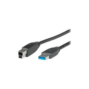 Roline - USB-Kabel - USB Type A (M) bis USB Type B (M) - USB 3.0 - 1.8 m - Schwarz