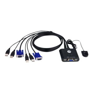 ATEN CS22U - KVM-Switch - 2 x KVM port(s) - 1 lokaler Benutzer - Desktop