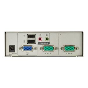 ATEN CS72U - KVM-Switch - USB - 2 x KVM port(s) - 1 lokaler Benutzer - Desktop