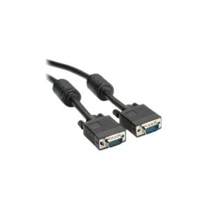 Roline High Quality - VGA-Kabel - HD-15 (M) bis HD-15 (M) - 20 m - Daumenschrauben - Schwarz