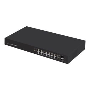  Ubiquiti ES-16-150W 18-Port PoE+ Edge Switch, 16xPOE+, 2xSFP, Rackmount