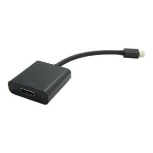 VALUE - Videoanschluß - DisplayPort / HDMI - HDMI (W) bis Mini DisplayPort (M) - 15 cm - Schwarz