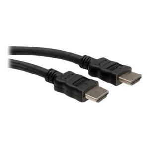 Roline HDMI High Speed Cable with Ethernet - HDMI mit Ethernetkabel - HDMI (M) bis HDMI (M) - 10 m - abgeschirmt - Schwarz