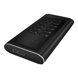 RaidSonic ICY BOX IB-189U3 - Speichergehäuse (M.2) - M.2 Card - 300 MBps - USB 3.0 - Schwarz