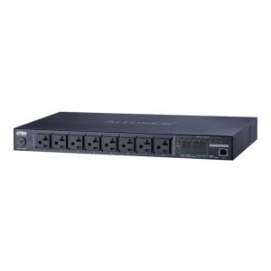 ATEN NRGence PE8108A eco PDU - Stromverteilungseinheit - Wechselstrom 100-120 V - 1440 Watt - Ethernet 10/100 - Eingabe, Eingang IEC 60320 C20