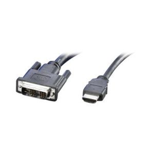 Roline - Videokabel - HDMI (M) bis DVI-D (M) - 10 m - abgeschirmt - Schwarz