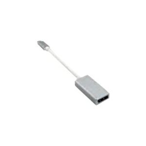 Roline - Externer Videoadapter - USB Type-C - DisplayPort - Aluminium