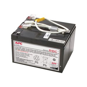 APC APCRBC109 Ersatzbatterie Nr. 109 Cartridge - 1 x Bleisäure - Anthrazit