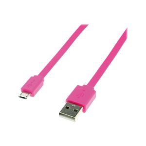 Roline - USB-Kabel - Micro-USB Type B (M) bis USB (M) - USB 2.0 - 1 m - geformt