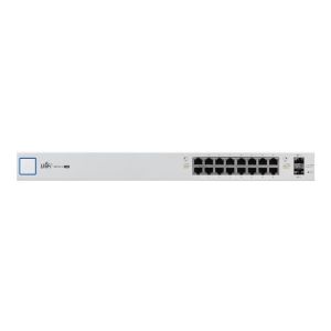 Ubiquiti US-16-150W 16-Port PoE+ Switch Managed Gigabit mit SFP Rackmount 24V