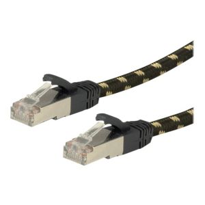 Roline Gold - Patch-Kabel - RJ-45 (M) bis RJ-45 (M) - 1 m - SFTP, PiMF - CAT 6a