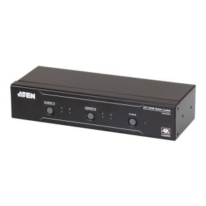 ATEN VanCryst VM0202H 2x2 4K HDMI Matrix - Video/Audio-Schalter - Desktop, an Rack montierbar