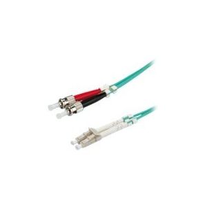 Roline Fibre Optic Jumper Cable - Netzwerkkabel - LC Multi-Mode (M) bis ST multi-mode (M) - 10 m - Glasfaser - 50/125 Mikrometer