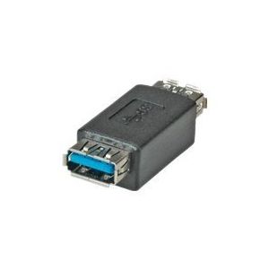 Roline USB 3.0 Adapter - USB-Adapter - USB Type A (W) bis USB Type A (W) - USB 3.0 - Schwarz