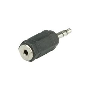 Roline - Audio-Adapter - stereo mini jack (M) bis Stereo Mikro-Stecker (W) - Schwarz