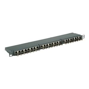 Roline - Patch Panel - RJ-45 - Schwarz, RAL 9005, RAL 9004 - 0.5U - 48.3 cm ( 19