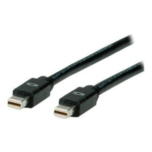 Roline - DisplayPort-Kabel - Mini DisplayPort (M) bis Mini DisplayPort (M) - 2 m - Schwarz