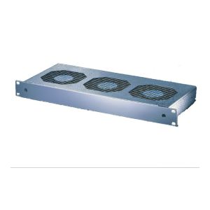 Schroff - Rack-Lüftereinsatz - mit 3 Ventilatoren - 1U - 48.3 cm (19