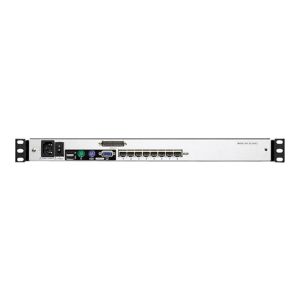 ATEN KL1508AN - KVM-Konsole mit KVM-Switch - 8 Anschlüsse - PS/2 - 48.3 cm (19