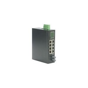 ROLINE Industrie - Switch - nicht verwaltet - 7 x 10/100 + 1 x 100Base-FX + 1 x Shared 100Base-FX - an DIN-Schiene montierbar