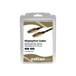 Roline Gold - DisplayPort-Kabel - DisplayPort (M) bis DisplayPort (M) - 2 m