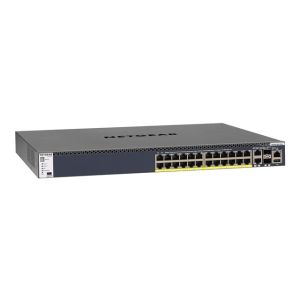 NETGEAR ProSAFE M4300-28G-PoE+ - Switch - L3 - verwaltet - 2 x 10/100/1000/10000 + 2 x 10 Gigabit SFP+ + 24 x 10/100/1000 (PoE+) - an Rack montierbar