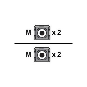 VALUE - Patch-Kabel - SC multi-mode (M) bis SC multi-mode (M) - 3 m - Glasfaser - 62,5/125 Mikrometer