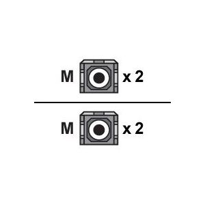VALUE - Patch-Kabel - SC multi-mode (M) bis SC multi-mode (M) - 5 m - Glasfaser - 62,5/125 Mikrometer