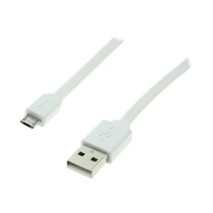 Roline - USB-Kabel - Micro-USB Type B (M) bis USB (M) - USB 2.0 - 1 m - geformt