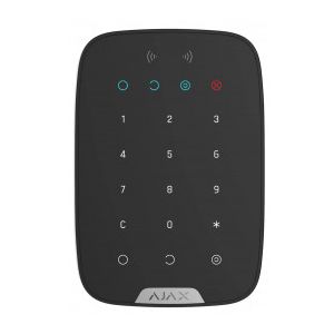 Ajax KeyPad Plus black Bedienfeld mit Kabellose Touch-Tastatur